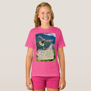 Beautiful Eagle Scripture Isaiah 40:31  T-Shirt