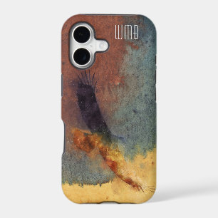 Beautiful Eagle Watercolor Art Dark Muted Colours