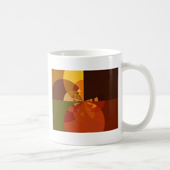 Beautiful Earth Abstract Art Print Coffee Mug (Right)