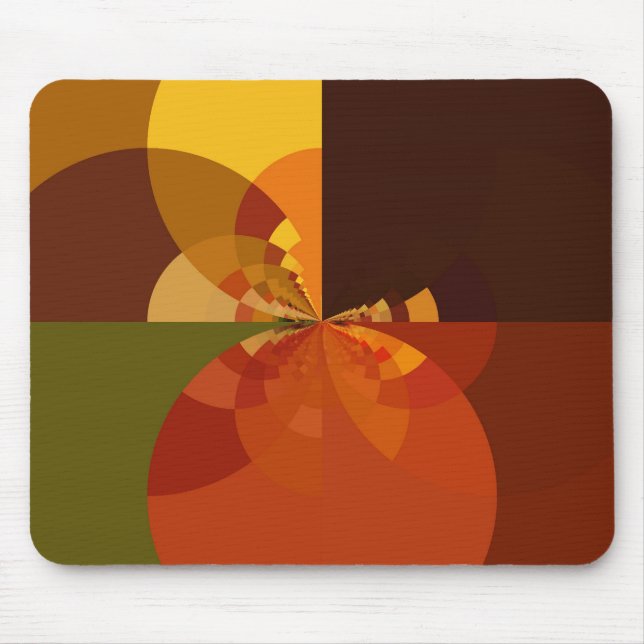 Beautiful Earth Abstract Art Print Mouse Mat (Front)