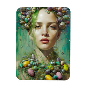 Beautiful Easter Goddess Magnet