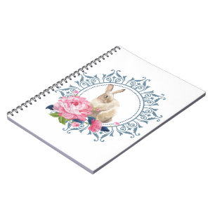 Beautiful Easter Rabbit Notebook