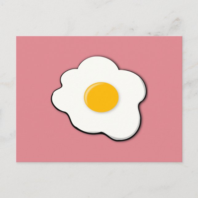 Beautiful egg postcard (Front)