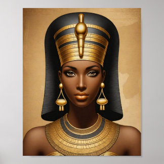 Beautiful Egyptian Queen  Poster