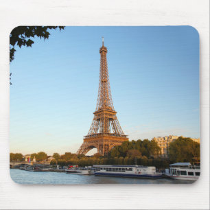 Beautiful Eiffel Tower Paris France Mouse Mat