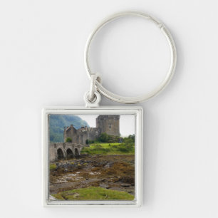 Beautiful Eileen Donan Castle in Western Dornie 2 Key Ring