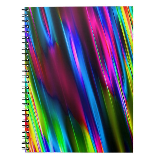 Beautiful Electric Colour Notebook/Journal Notebook (Front)