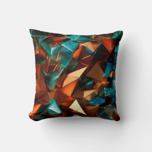 Beautiful, elegant, abstract background with metal cushion