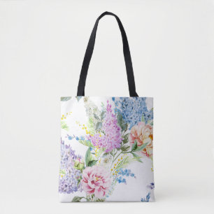 Beautiful & Elegant Hand Painted   Tote Bag