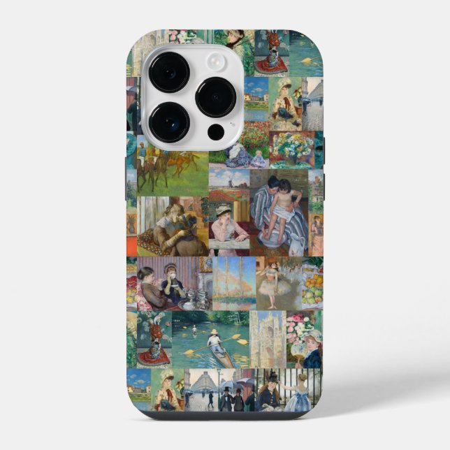 Beautiful Elegant Impressionist Art iPhone Case (Back)