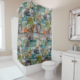 Beautiful Elegant Impressionist Art Shower Curtain