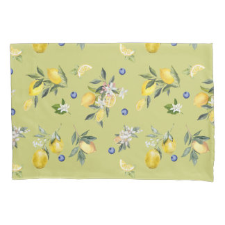 Beautiful & Elegant Watercolour Citrus Pillowcase