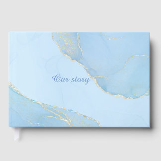 Beautiful elegant wedding Foil Guestbook