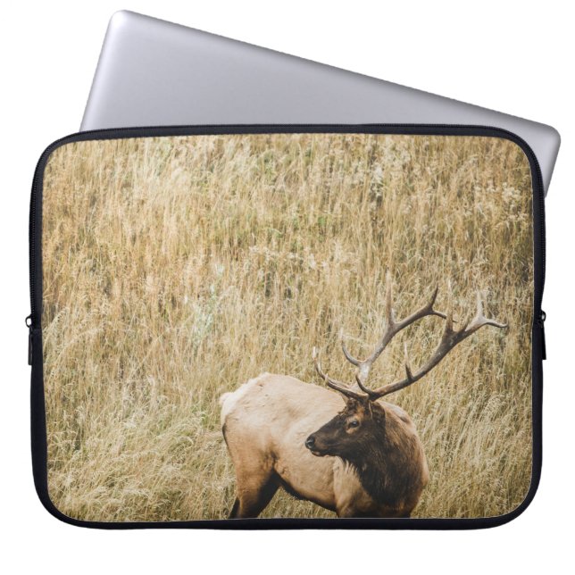 BEAUTIFUL ELK DEER LAPTOP SLEEVE (Front)