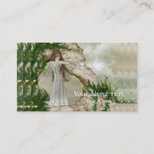 Beautiful Elven Magic Fantasy Business Cards