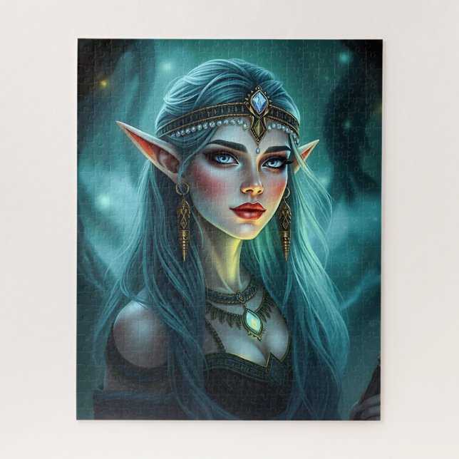 Beautiful  Elven Princess Jigsaw Puzzle (Vertical)
