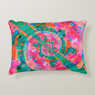 beautiful emotional paint-like illustration abstra decorative cushion