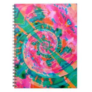 beautiful emotional paint-like illustration abstra notebook