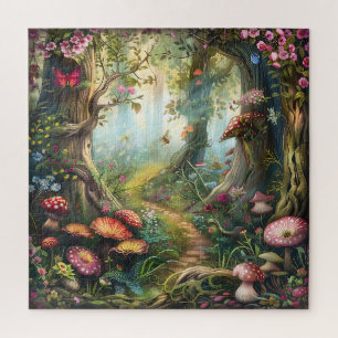 Beautiful Enchanted Forest Jigsaw Puzzle