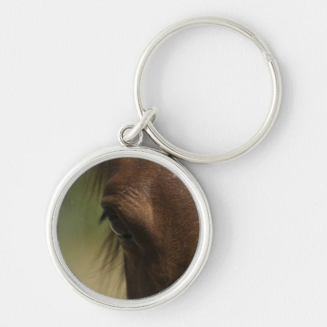 Beautiful Equines Horse-lover's Gift Key Ring (Front)