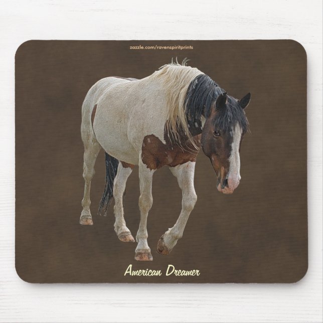 Beautiful Equines Horse-lover's Gift Mouse Mat (Front)