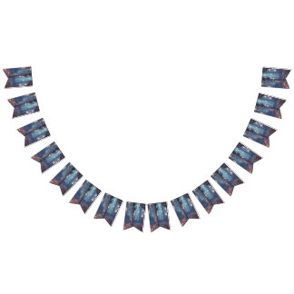 Beautiful Evening Wedding Backdrop Bunting