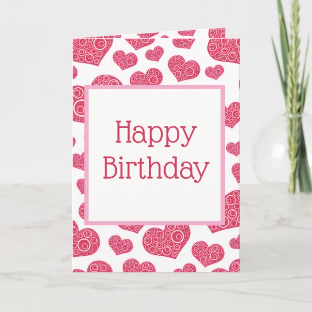 BEAUTIFUL EXPRESSIONS -Birthday Card (Front)