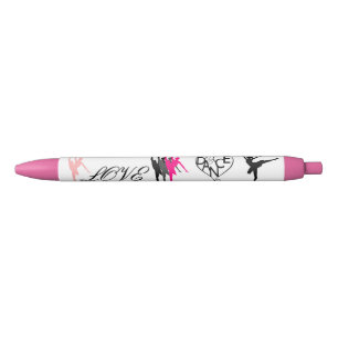Beautiful Expressions Black Ink Pen