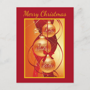 Beautiful Expressions Holiday Postcard