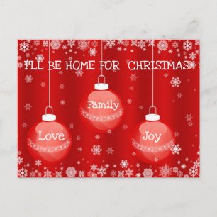 Beautiful Expressions Holiday Postcard