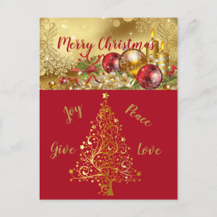 Beautiful Expressions Holiday Postcard