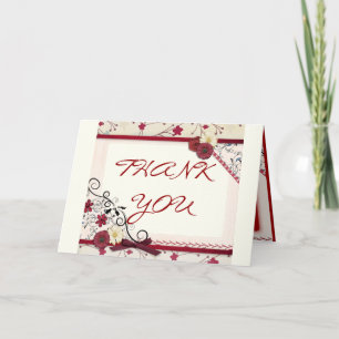 Beautiful Expressions Thank You Card