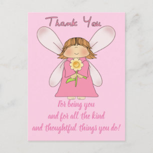 BEAUTIFUL EXPRESSIONS -Thank You Postcard