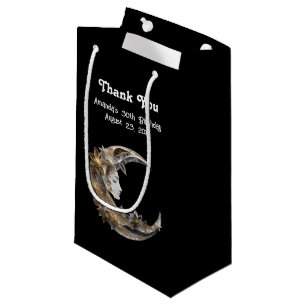 Beautiful Face in the Moon Thank You Small Gift Bag