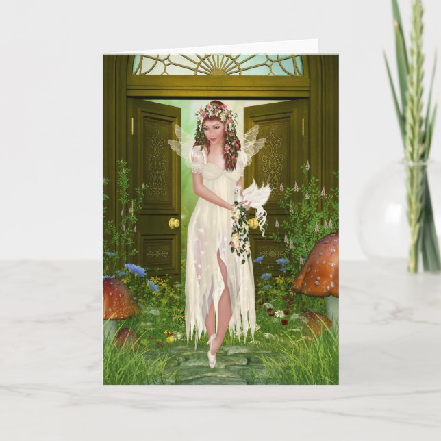 Beautiful Fairy All Occasion Greeting Card (Front)