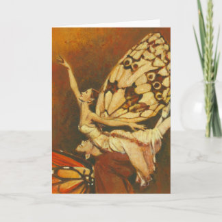 Beautiful Fairy Dancers Greetings card