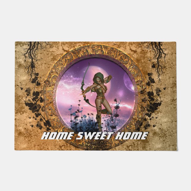 Beautiful fairy doormat (Front)