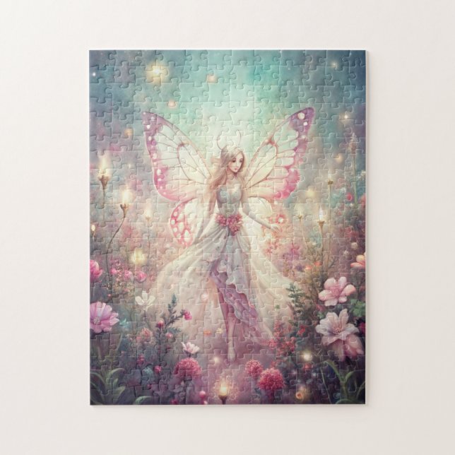 Beautiful Fairy in Garden Jigsaw Puzzle (Vertical)