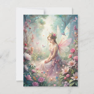 Beautiful Fairy Postcard