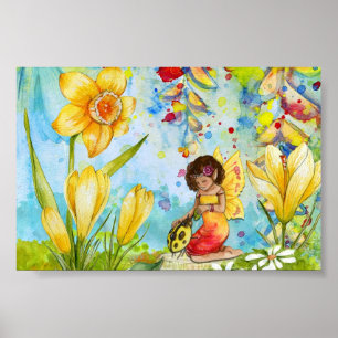 Beautiful fairy poster