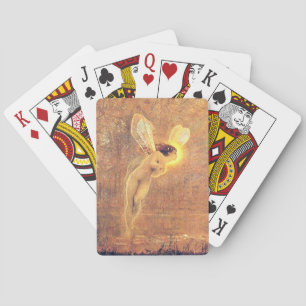 Beautiful Fairy  Vintage Art Bicycle Cards