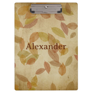 Beautiful Fall Leaves Clipboard
