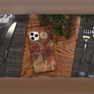 Beautiful  Fall leaves Personalised Name  Case-Mate iPhone 14 Plus Case