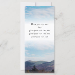 Beautiful Fall mountains Bookmark Customise