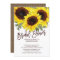 Beautiful Fall Sunflowers Bridal Shower Invite