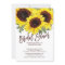 Beautiful Fall Sunflowers Bridal Shower Invite