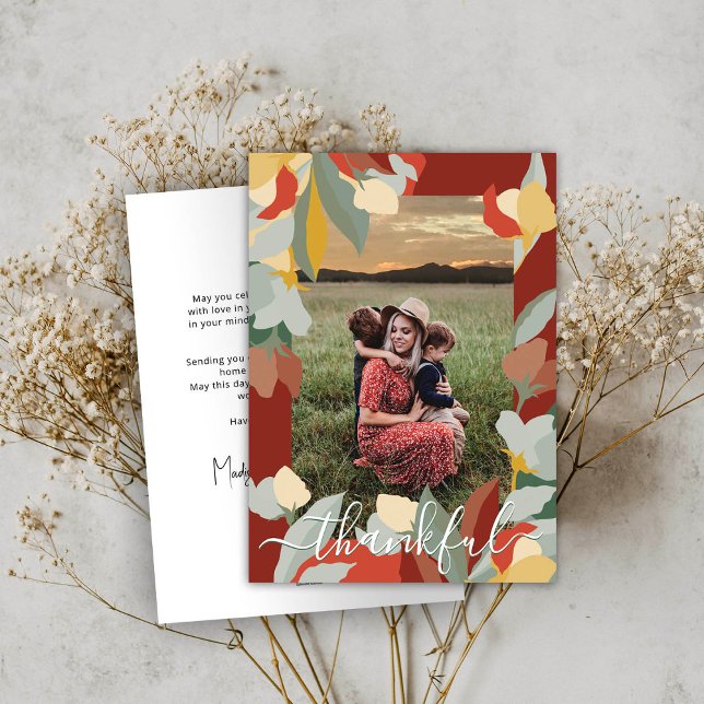 Beautiful Fall Thanksgiving Greeting Card (Creator Uploaded)