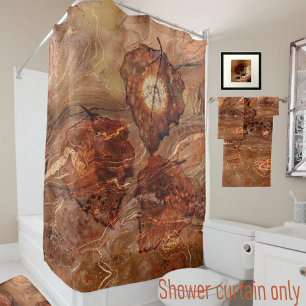 Beautiful Fall theme  Shower Curtain