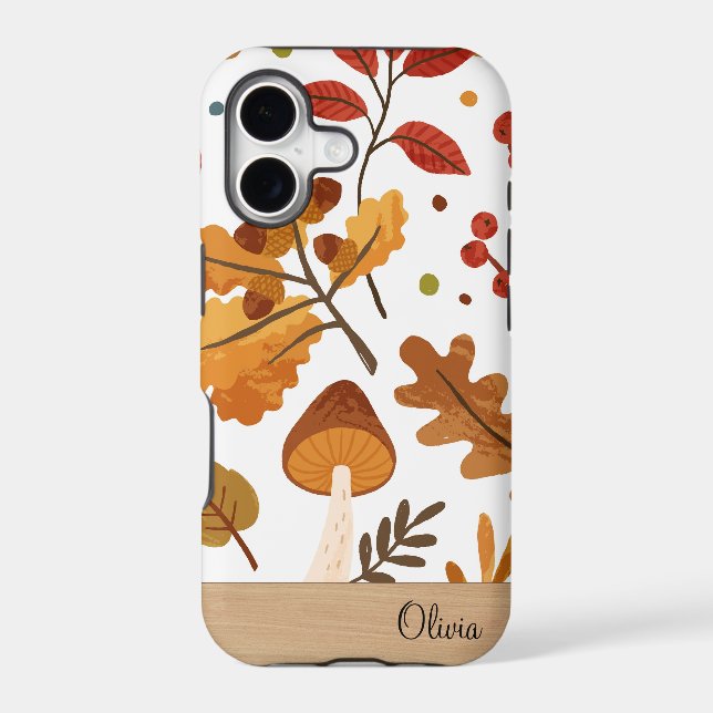 beautiful fall themed iphone case (Back)