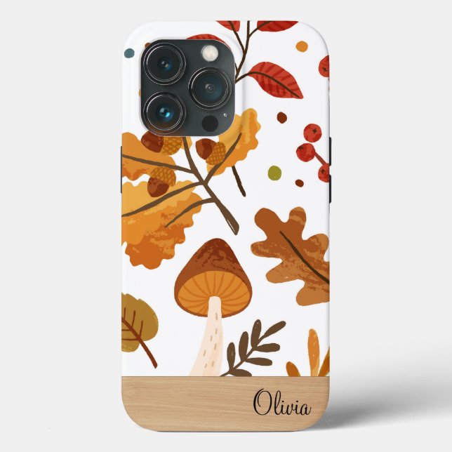beautiful fall themed iphone case (Back)